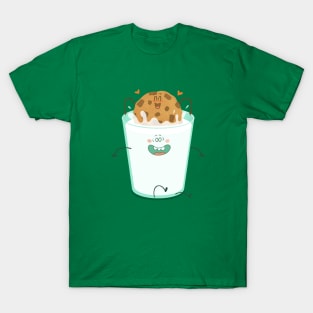 Cookie and Milk in Love T-Shirt